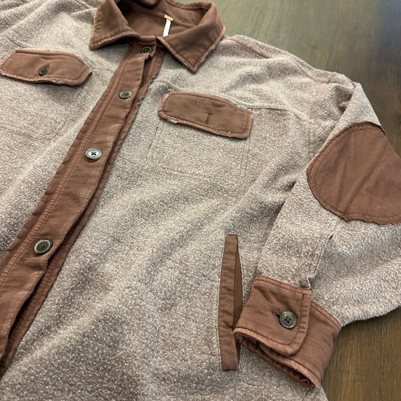 Free People Ruby in date night shirt Jacket - Picture 6 of 14